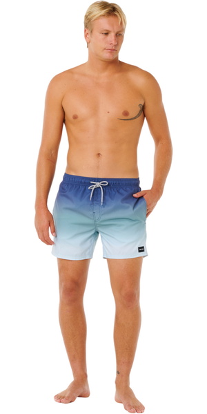 2026 Rip Curl Hombres Boardshorts Offset Fade Volley 0EMMBO - Light Navy